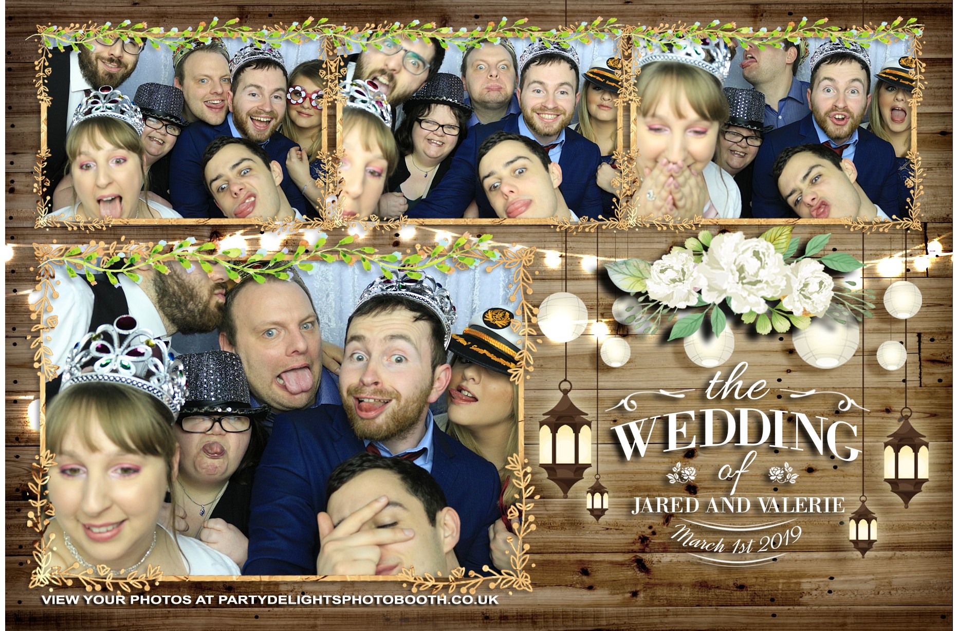 Jared and Valerie’s Wedding - Prints | View more photos from the event at gallery.partydelightsphotobooth.co.uk/u/PartyDelightsPhotoBooth/Jared-and-Valerie’s-Wedding-Prints